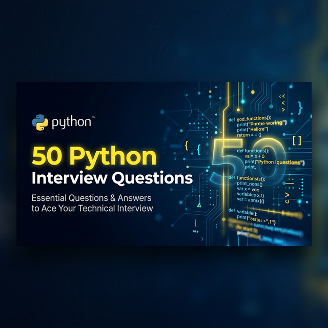 Python Interview Preparation