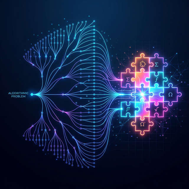 Algorithmic problem solving visualization