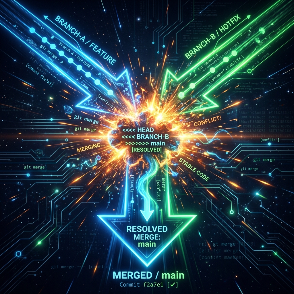 Git Merge Conflict Resolution