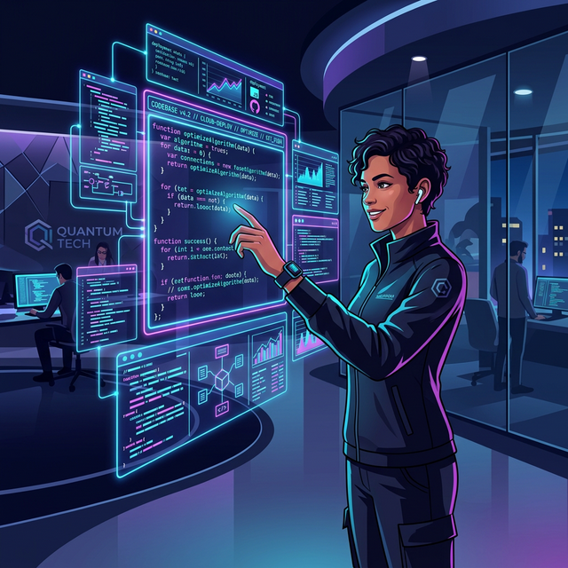 Hero showing confident software engineer