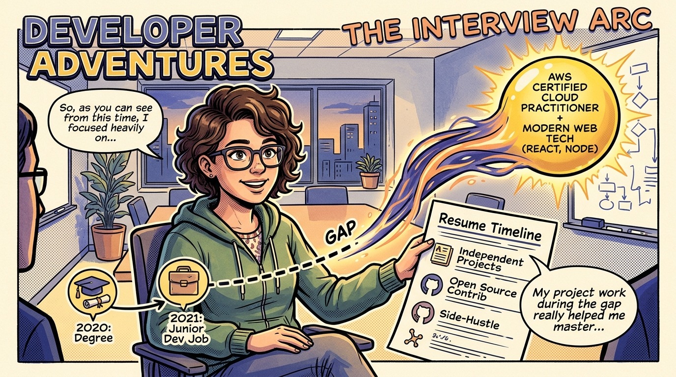 How to Explain a Gap in Your Resume During Tech Interviews